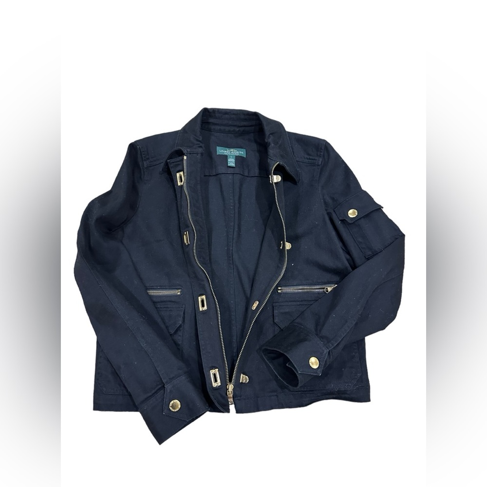 Ralph Lauren women denim jacket size large